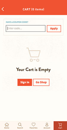 Craftsy Cart/Checkout iPhone
